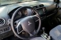 Grey Mitsubishi Mirage 2015 Hatchback for sale-4