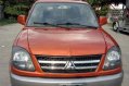 Sell Orange 2017 Mitsubishi Adventure Manual Diesel -0