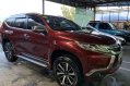 Red Mitsubishi Montero Sport 2018 for sale in Makati-0