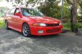 Selling Red Mitsubishi Lancer 1997 Manual Gasoline -0