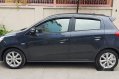 Grey Mitsubishi Mirage 2015 Hatchback for sale-2