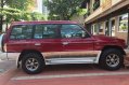 Red Mitsubishi Pajero 2003 for sale in Quezon City-0