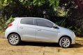 Silver Mitsubishi Mirage 2013 for sale in Manual-4