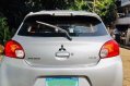 Silver Mitsubishi Mirage 2013 for sale in Manual-3