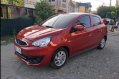 Red Mitsubishi Mirage 2017 for sale in Manual-0