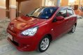 Red Mitsubishi Mirage 2015 for sale in Davao City-0