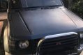 Black Mitsubishi Pajero 2003 for sale in Davao City -1