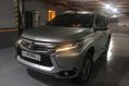 Silver Mitsubishi Montero 2017 for sale in Las Pinas-1