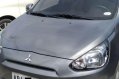 Grey Mitsubishi Mirage 2015 Sedan at Automatic  for sale in Angeles-0