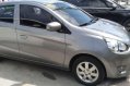 Grey Mitsubishi Mirage 2015 Sedan at Automatic  for sale in Angeles-2