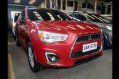 Red Mitsubishi ASX 2015 for sale in Quezon-1