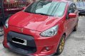 Red Mitsubishi Mirage 2014 for sale in Quezon-1