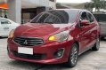 Red Mitsubishi Mirage 2015 for sale in Manual-0