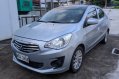 Silver Mitsubishi Mirage G4 2018 for sale in Manual-0