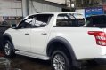 Pearl White Mitsubishi Strada 2018 for sale in Automatic-1