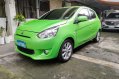 Selling Green Mitsubishi Mirage 2013 in Quezon City-4
