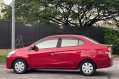 Red Mitsubishi Mirage 2014 for sale in Manual-5