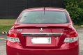 Red Mitsubishi Mirage 2014 for sale in Manual-3
