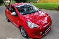 Red Mitsubishi Mirage 2014 for sale in Automatic-6