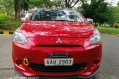 Red Mitsubishi Mirage 2014 for sale in Automatic-7