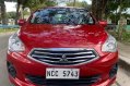 Red Mitsubishi Mirage 2017 for sale in Lucena-8