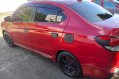 Red Mitsubishi Mirage 2016 for sale in Manual-4