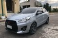 Silver Mitsubishi Mirage 2015 for sale in Manual-0