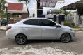 Silver Mitsubishi Mirage 2015 for sale in Manual-2