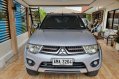 Silver Mitsubishi Montero Sport 2014 for sale in Angono-0