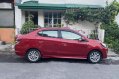 Red Mitsubishi Mirage 2014 for sale in Imus-2