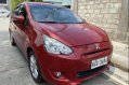 Red Mitsubishi Mirage 2015 for sale in Automatic-0