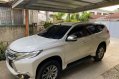 Pearl White Mitsubishi Montero sport 2017 for sale in Automatic-1