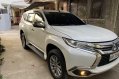 Pearl White Mitsubishi Montero sport 2017 for sale in Automatic-5