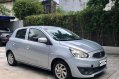 Silver Mitsubishi Mirage 2016 for sale in Manual-2