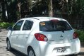 White Mitsubishi Mirage 2014 Hatchback for sale in Antipolo-3