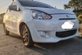 White Mitsubishi Mirage 2013 Hatchback at Automatic  for sale in General Mariano Alvarez-7