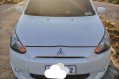 White Mitsubishi Mirage 2013 Hatchback at Automatic  for sale in General Mariano Alvarez-4