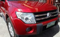 2010 Mitsubishi Pajero BK Red SUV For Sale 