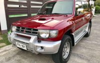 2003 Mitsubishi Pajero Red SUV For Sale 