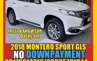 2018 Mitsubishi Montero sport No DP Gls Premium Glx