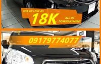 Lowest 18K down payment 2018 Mitsubishi Mirage G4 Glx Manual Automatic