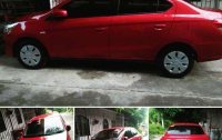 2016 Mitsubishi Mirage G4 GLX MT Gas -Majestic Red