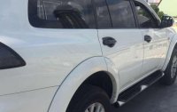 Mitsubishi Montero glx White Automatic 2015 Diesel low mileage.
