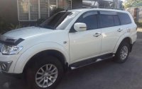 Mitsubishi Montero Glx 2014 acquired Pearl white 