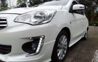 MITSUBISHI Mirage 2015 GLS AT Pearl white