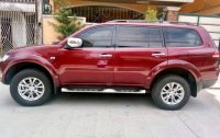 Red Mitsubishi Montero Sport 2014 for sale in Quezon City