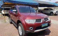 Red Mitsubishi Montero Sport 2013 Automatic Diesel for sale in Binangonan