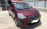 Selling Red Mitsubishi Mirage G4 2017 at 36000 km in Imus