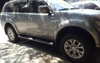 Selling Grey Mitsubishi Montero 2014 Automatic Diesel at 53000 km in Quezon City