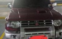 Red Mitsubishi Pajero 2005 Automatic Diesel for sale